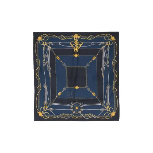 VERSACE Nautical Silk Scarf