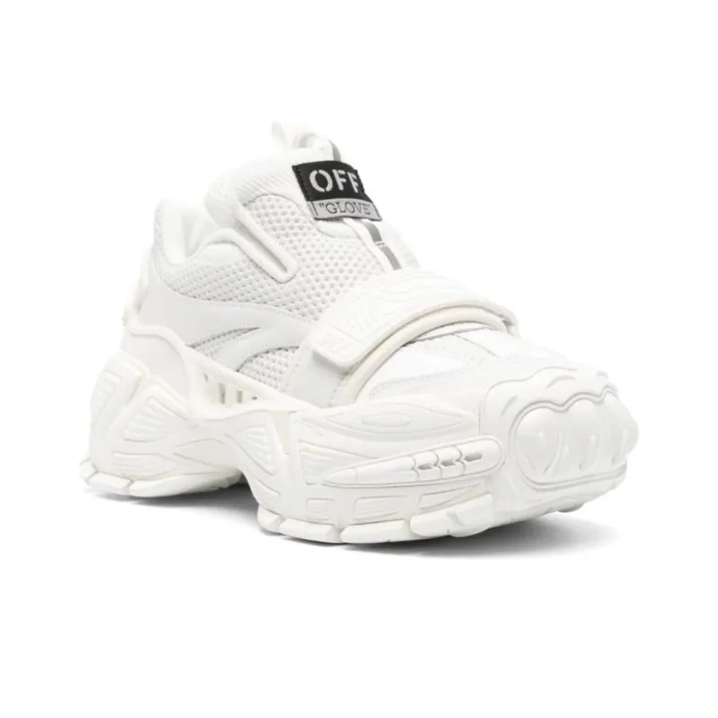 OFF-WHITE Glove Mesh Lace-Up Sneakers Women's-1