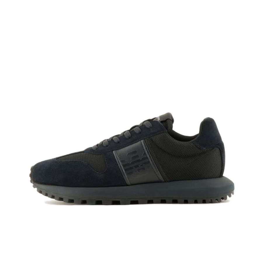 スニーカー Emporio Armani X3X184 XN829 PANELLED LOW-TOP Sneakers EMPORIO ARMANI Panelled Low-top Sneakers - POIZON
