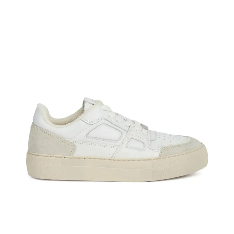 AMIPARIS Low Top Skateboard Shoes Unisex Gray White-1