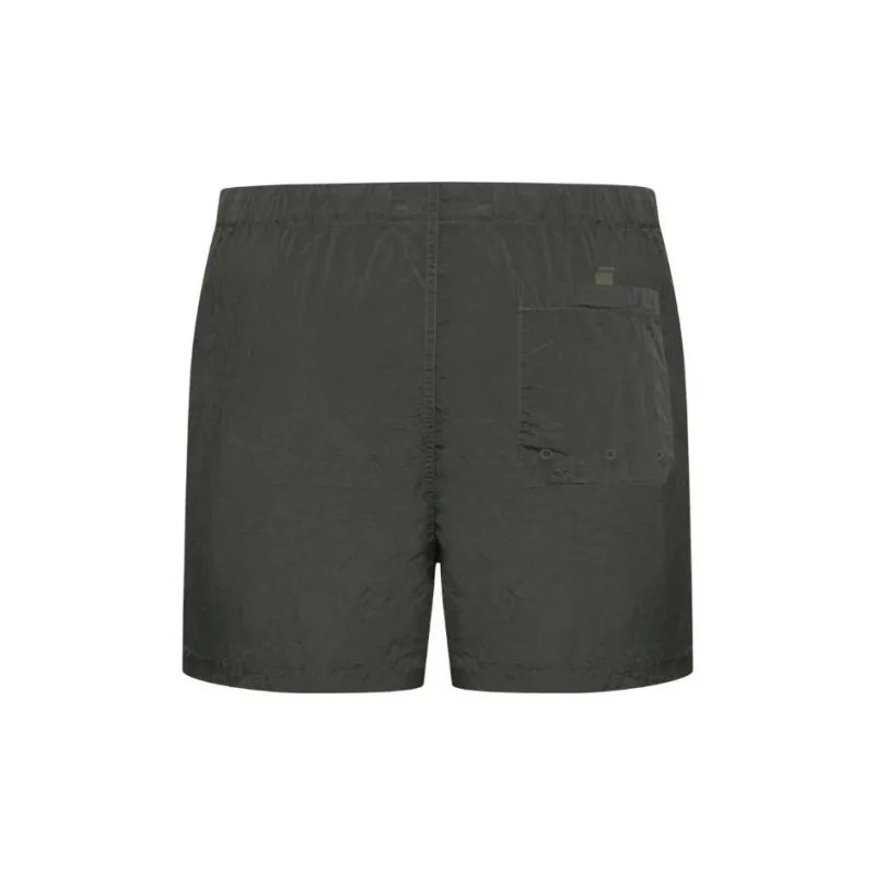 STONE ISLAND Compass Patch Mid Rise Swim Shorts-1
