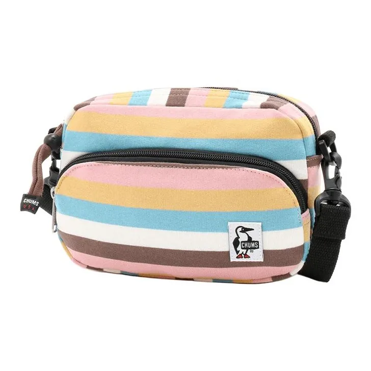 CHUMS Jersey Crossbody Bag, Shoulder Bag Unisex Stripes Print-0