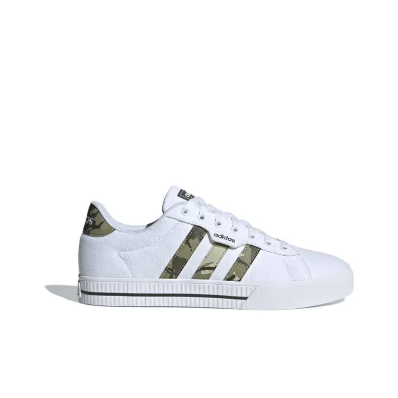 Adidas Daily 3.0 Cloud White Olive Strata Shadow Olive-1