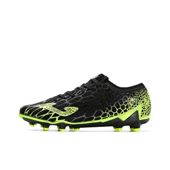 Joma FG Rubber Long Studs Cushioned Slip-Resistant Sock Covers Soccer Shoes Men's Black