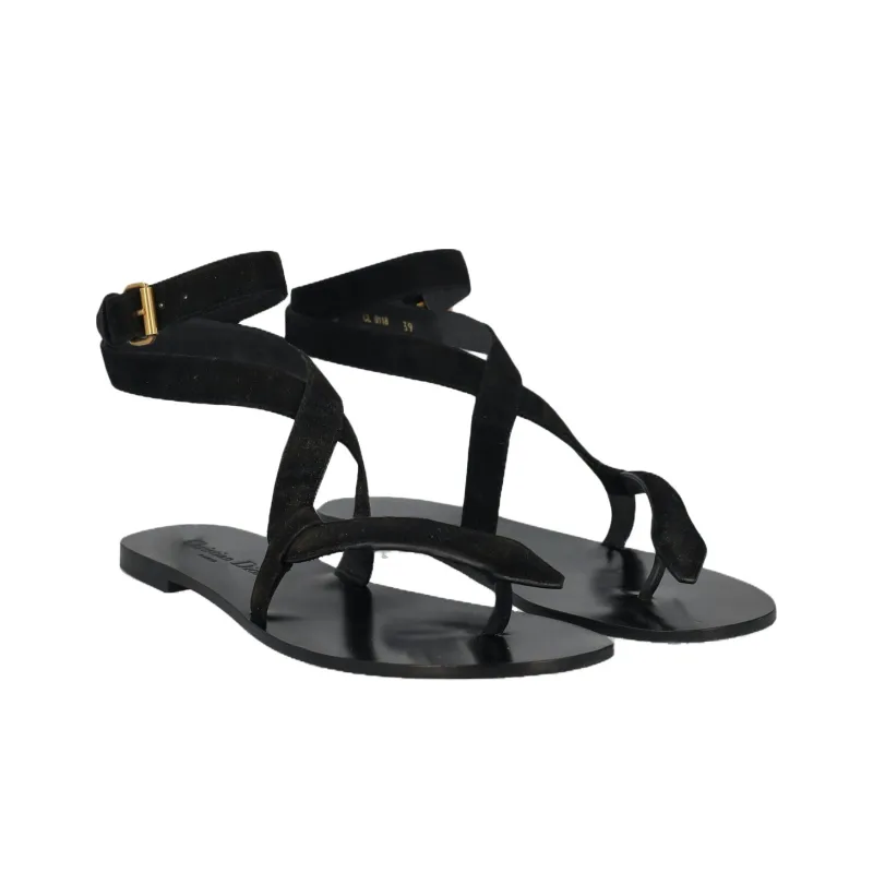 DIOR Poison-D Stylish Sandals Women's Black-2