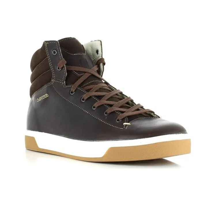 Lowa Cortina LL Cushioning Anti-Slip And Wear-Resistant Mid-Top Outdoor Shoes Men's Dark Brown-2
