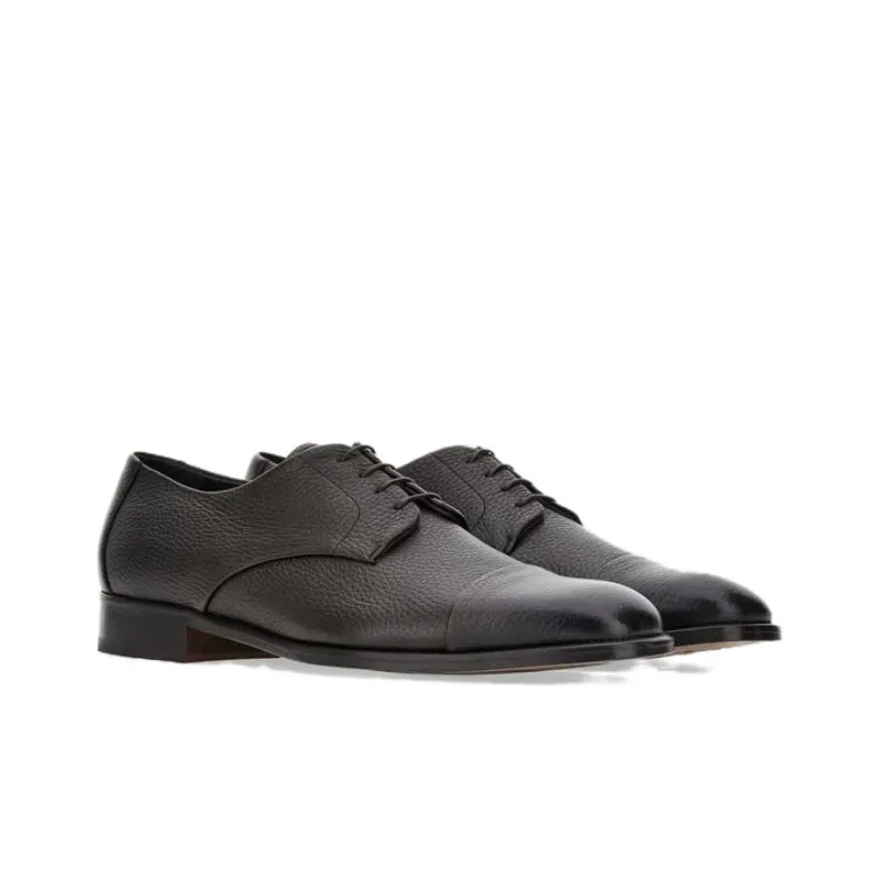 Canali Dress Shoes Men Low-Top Brown-1