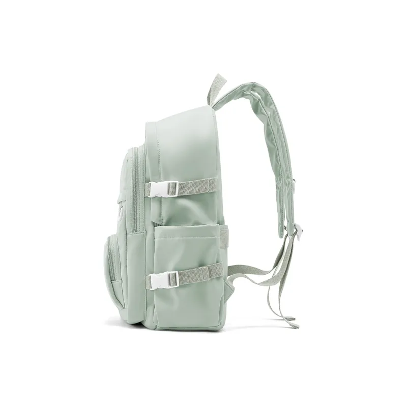 RIOREX Fabric Backpack Regular Unisex Black/White/Dark Blue/Milk Blue/Pink Purple/Light Green-15