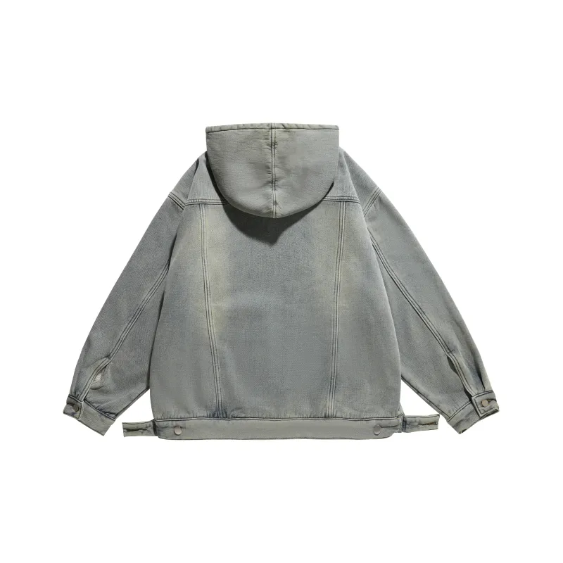 JCUI Denim Jacket Unisex Indigo Purple-8