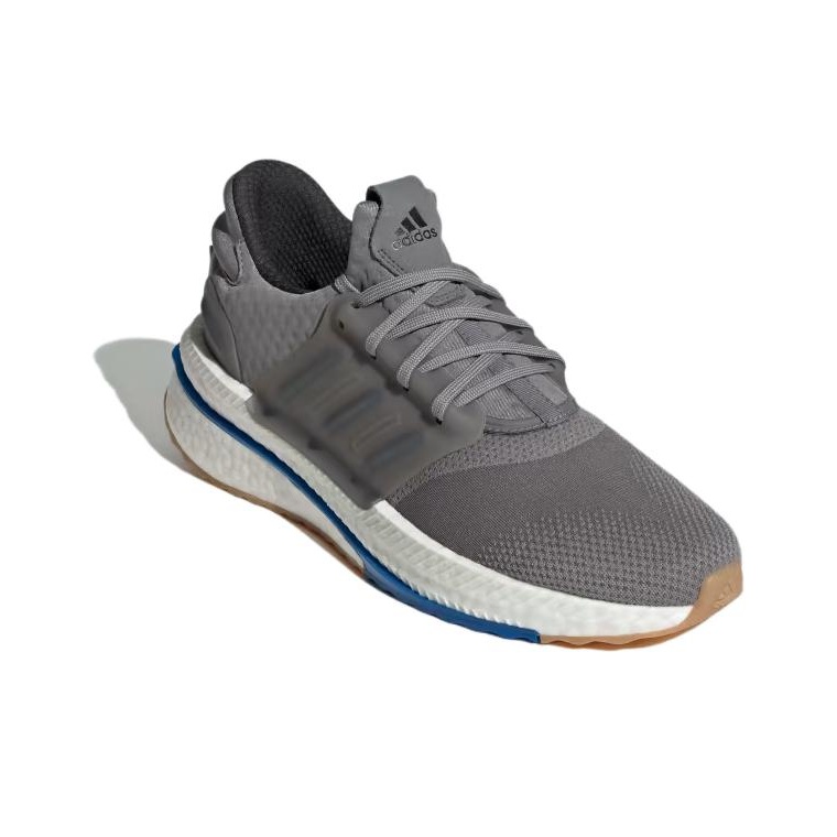 X PLRBOOST Adidas Grey Bright Royal POIZON