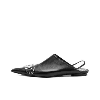 DIESEL Women's D Venus B Slingback Mule 'Black'
