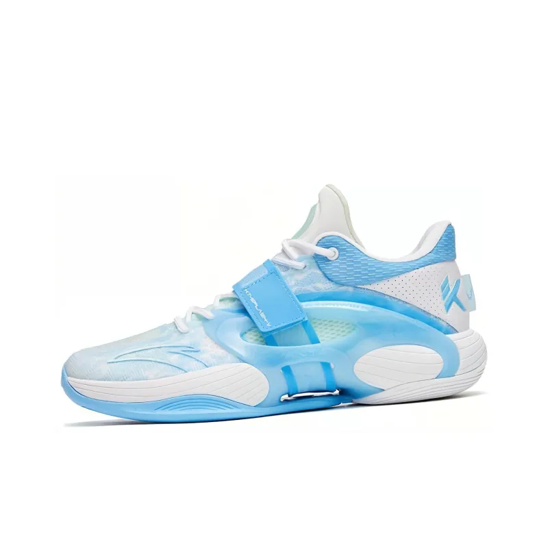 ANTA KT SPLASH V Basketball Shoes Men Low Top Blue/White-1