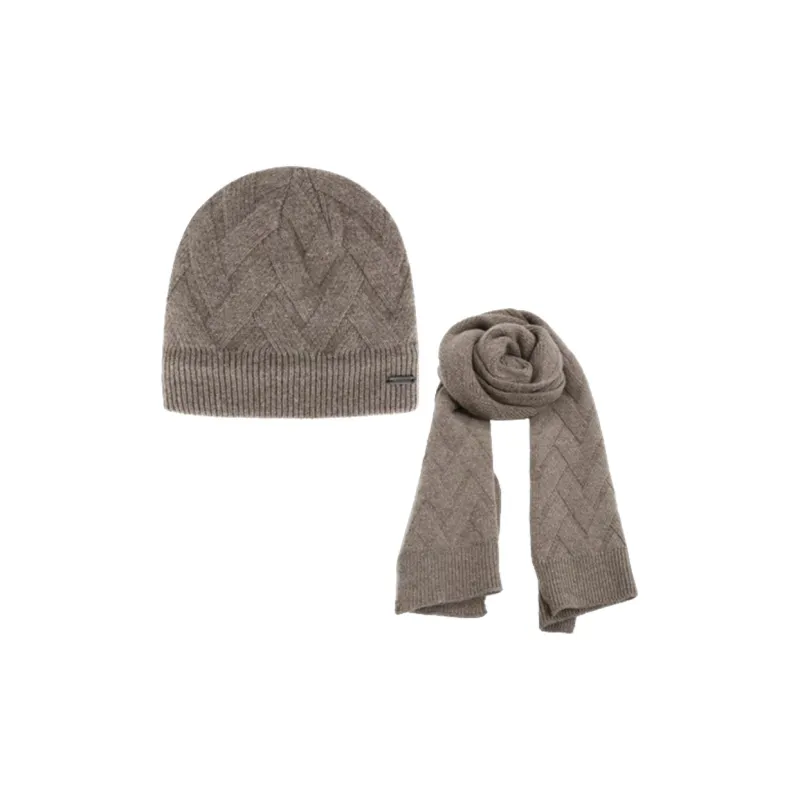Lackpard Wool Knitted Fabric Beanies Men's-8