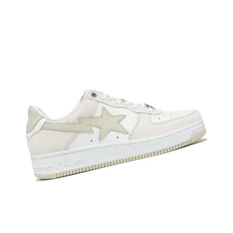 A BATHING APE STA Low Top Skateboard Shoes Men's Umber-1