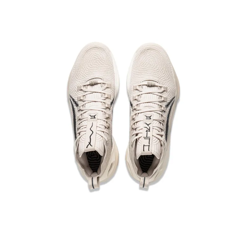 LINING Charming ULTRA Basketball Shoes Men Mid Top Moonlight Gray-3