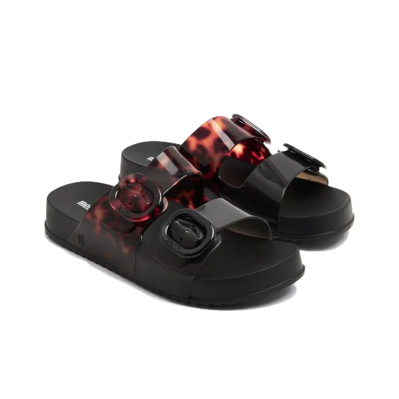 MELISSA Odor Resistant Slide Slippers Women's Black-2