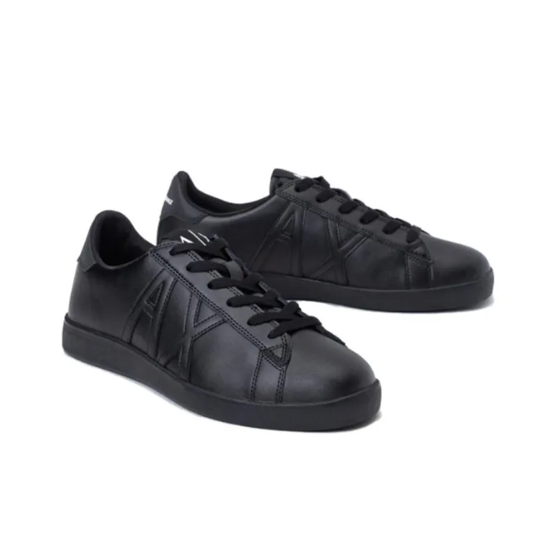 ARMANI EXCHANGEAE Low-Top Skateboard Shoes Men's Black-2