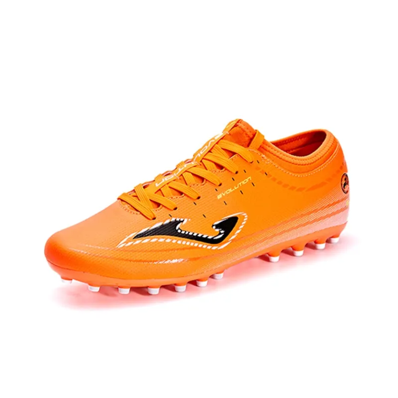 Joma MG Rubber Short Studs Anti Slip Wear Resistant Soccer Shoes Men's Orange-3