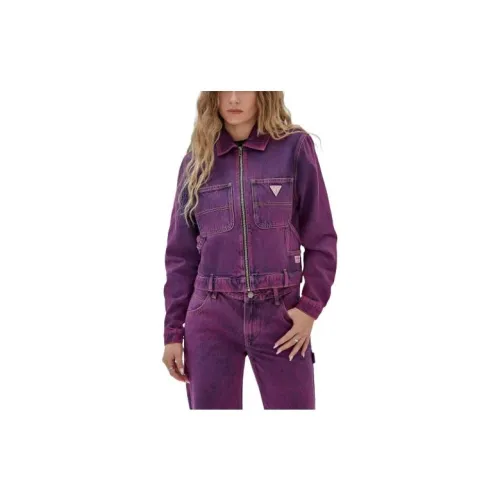 GUESS Jackets Women's Purple