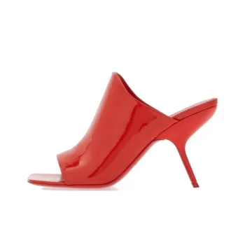 FERRAGAMO 85mm Open toe Slide Mules