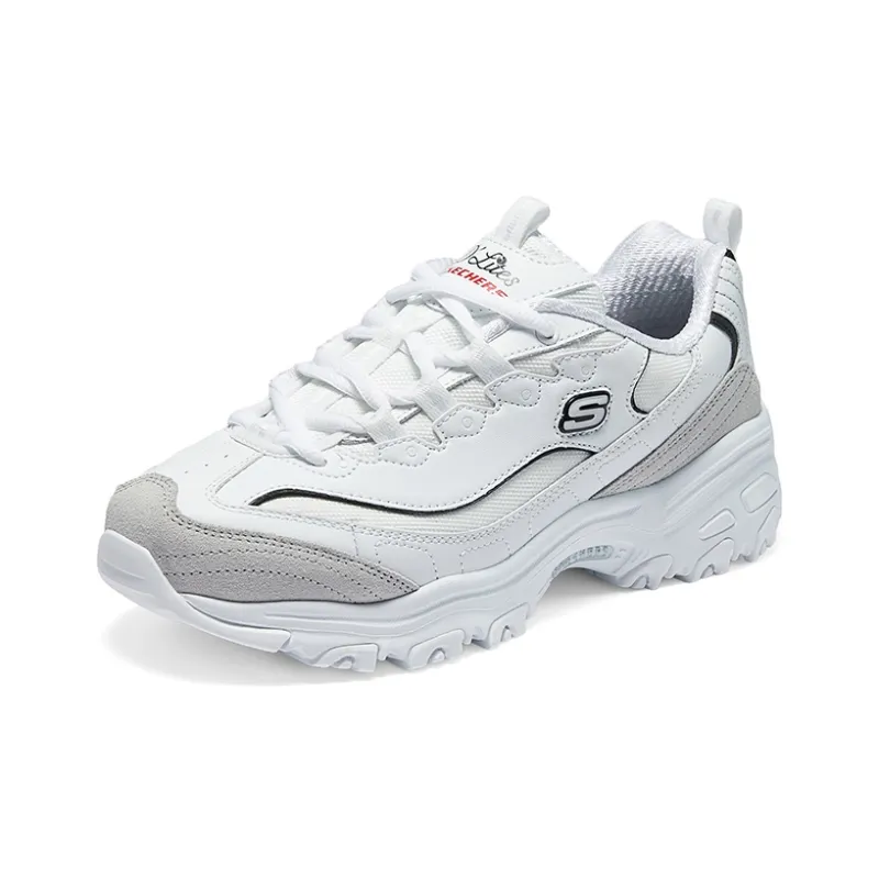 Skechers D'LITES 1.0 Anti Slip And Wear Resistant Support Lightweight Height Increasing Low Top Chunky Sneakers-2