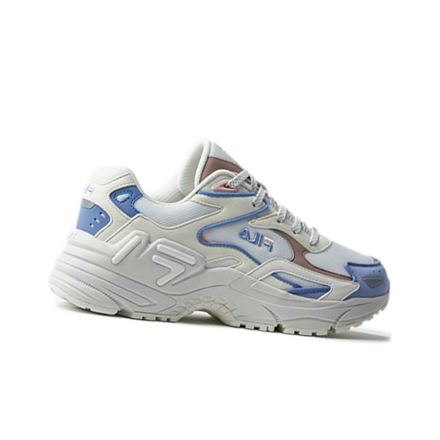 国内配送 FILA CATAPULT SHINE WHITE /BLUE FILA FUSION Catapult 'White Blue' Women's - POIZON