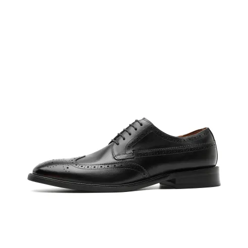 Dolcara Dress Shoes Men Low-Top Black