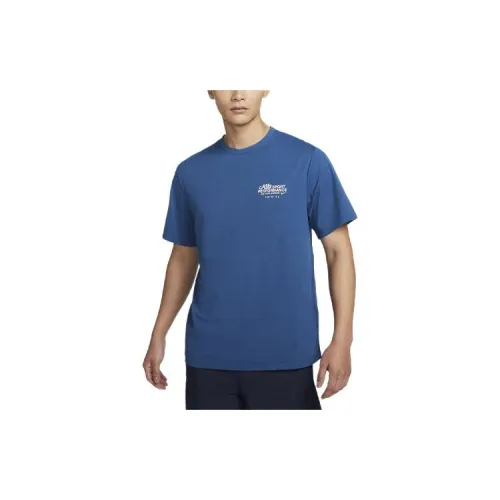 Nike HYVERSE T-Shirts Men Courtyard Blue