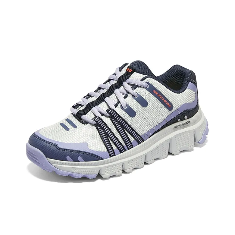Skechers Summits AT Durable Breathable Low Top Casual Shoes Women's Blue Purple-2