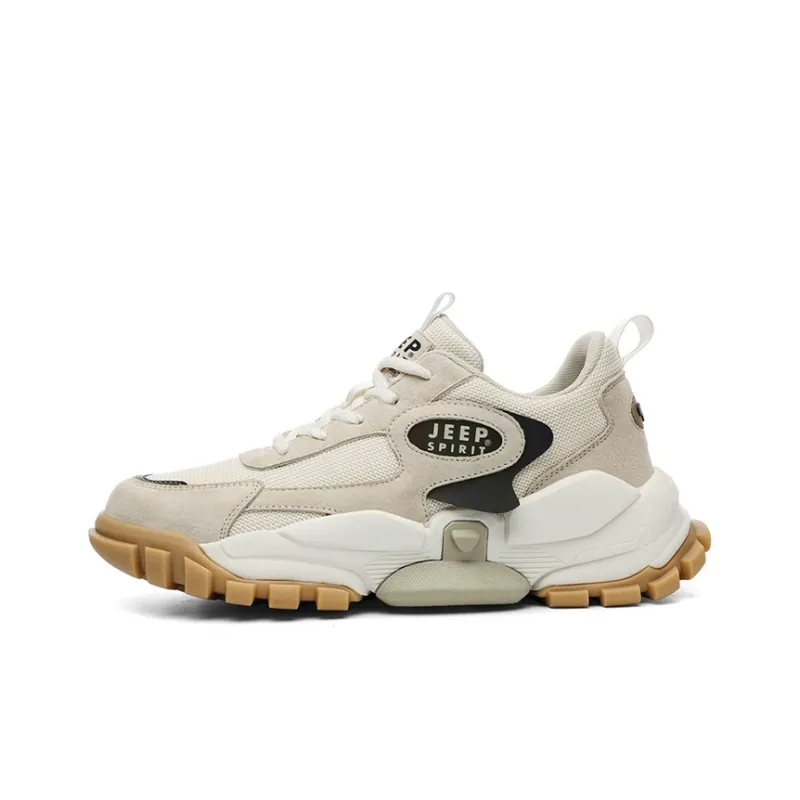 JEEP SPIRIT Mid Top Outdoor Shoes Men's Sand-28