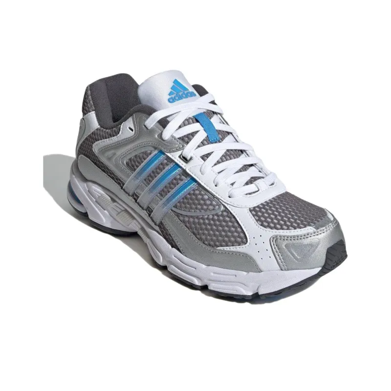 Adidas Response Cl Silver Metallic White Blue Burst-2