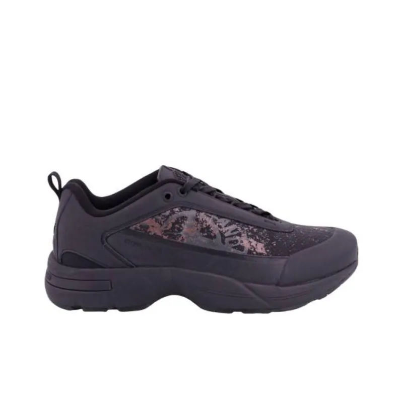 STONE ISLAND Low Top Casual Shoes Men's Black-1