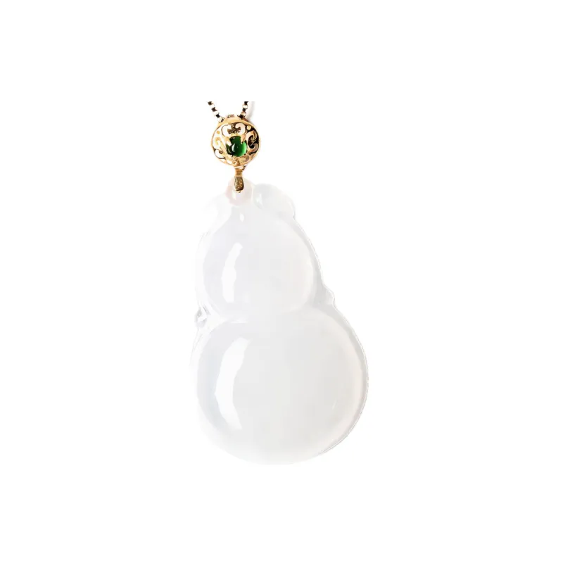 Abby's Wonderland Ice Glutinous Jadeite Pendants Unisex-4