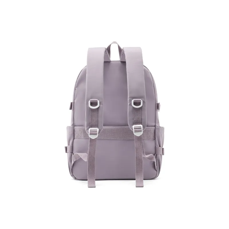 RIOREX Fabric Backpack Regular Unisex Black/White/Dark Blue/Milk Blue/Pink Purple/Light Green-35