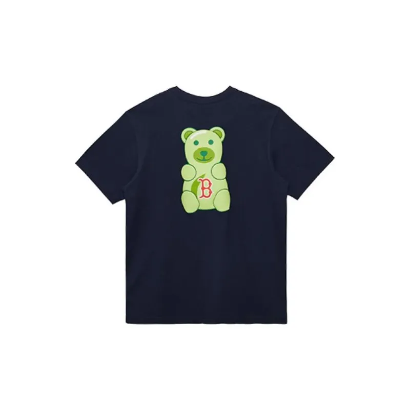 New Era T-Shirt Unisex Navy Blue-1