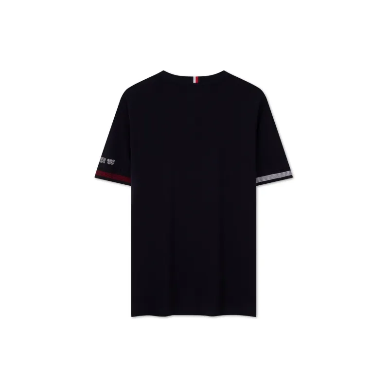 Tommy Hilfiger Logo-embroidered T-shirt-1
