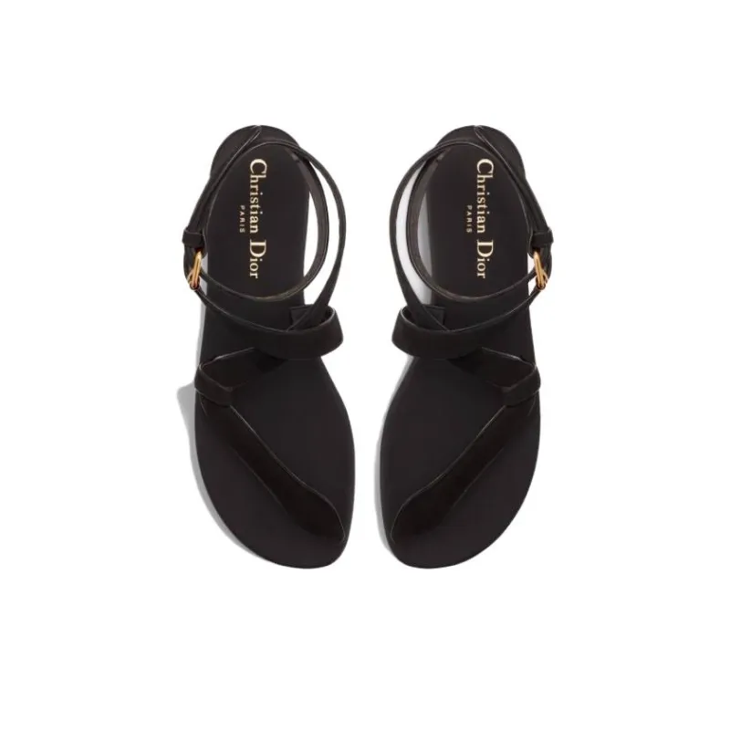 DIOR Poison-D Stylish Sandals Women's Black-3