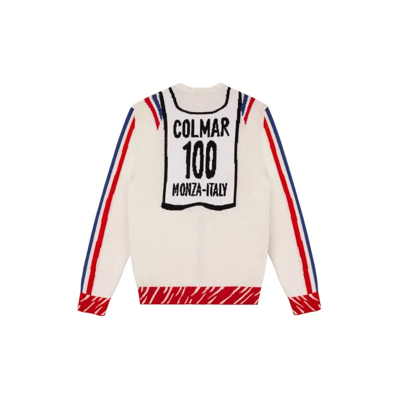COLMAR Sweater Unisex Red White-1