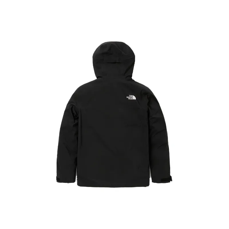 THE NORTH FACE Water Resistant Windproof Breathable Warm Windbreaker Jacket Women's Black-1