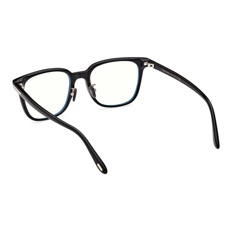 TOM FORD Plate Rectangular Eyeglass Frames Unisex Black-5