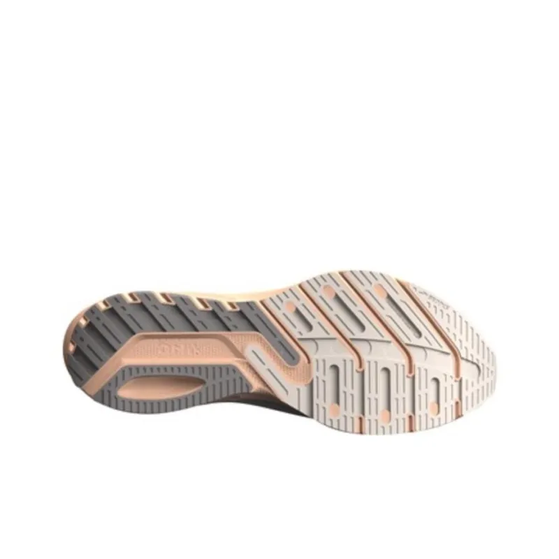 Brooks Launch 10 Grey Crystal Grey Pale Peach Women's-4