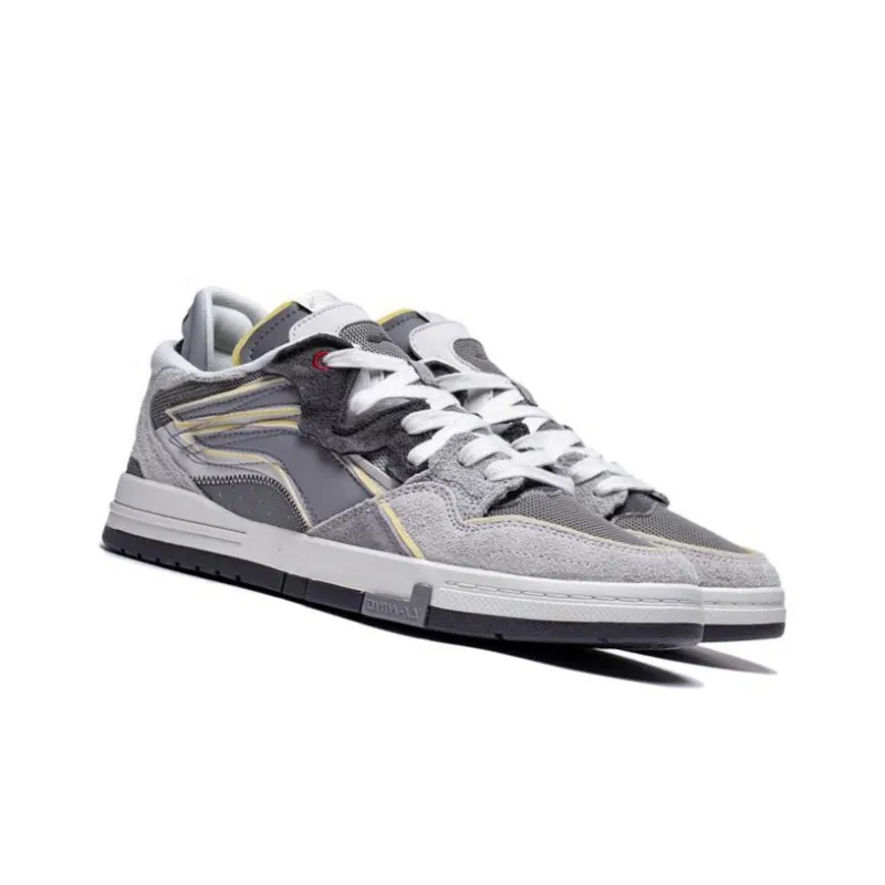 LINING WeiWu Comfortable And Casual Skateboarding Shoes Men-3