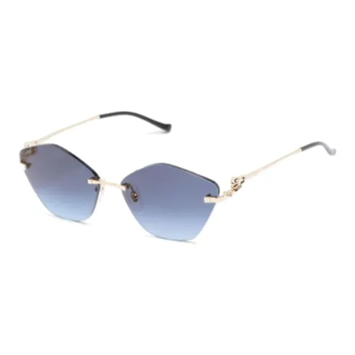 Cartier Geometric Frame Sunglasses