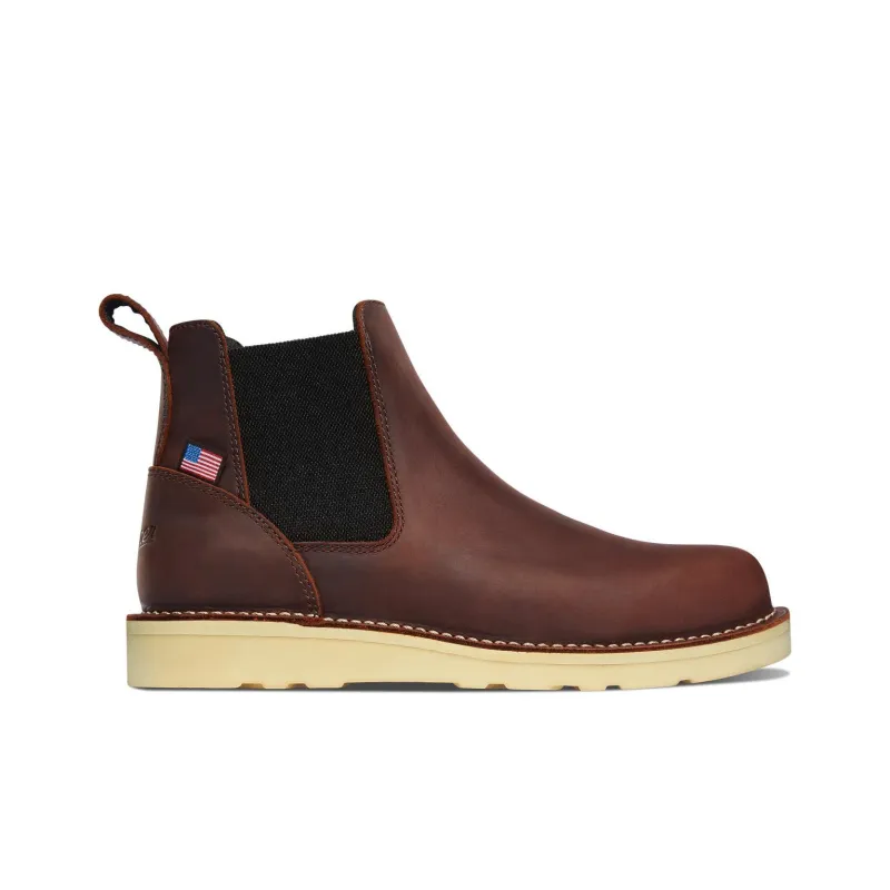 Danner Bull Run Crew Chelsea Boots Men's Brown-1