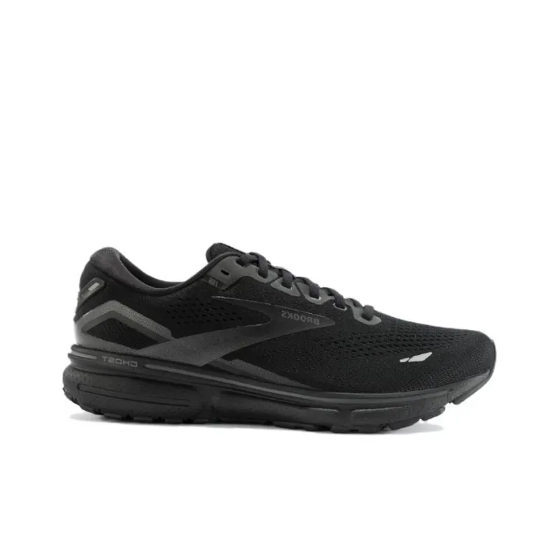 Brooks Ghost 15 Anti Slip Wear Resistant Low Top Running Shoes Women's Black-1