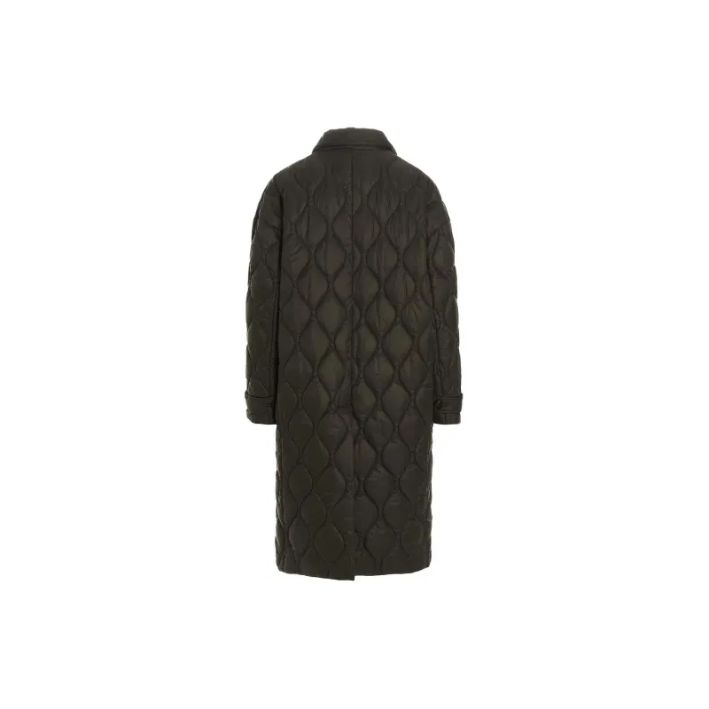 AMIRI Coats Women's Olive Green-1