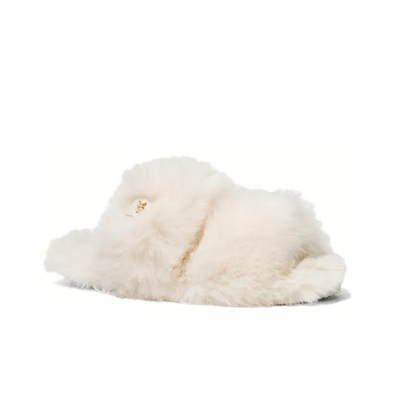 MICHAEL KORS Slip Resistant Slide Slippers Women's White-2
