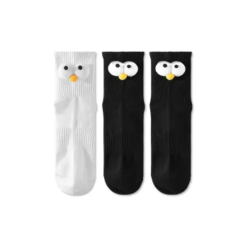 Flowers In Water Mid-Calf Socks Men's 3 Pack