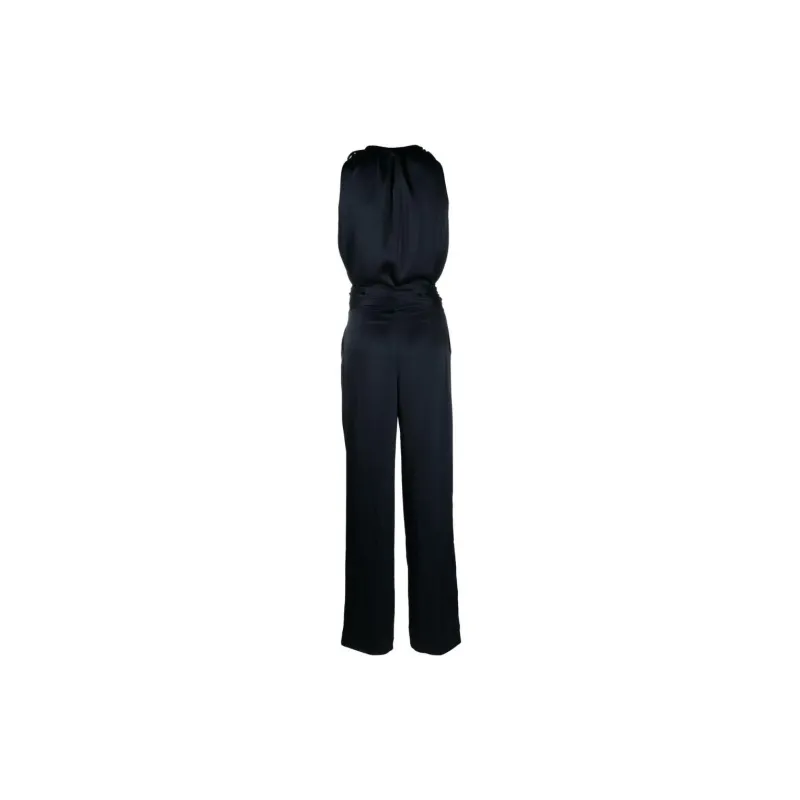 Filippa K Tied-waist Satin Jumpsuit-1