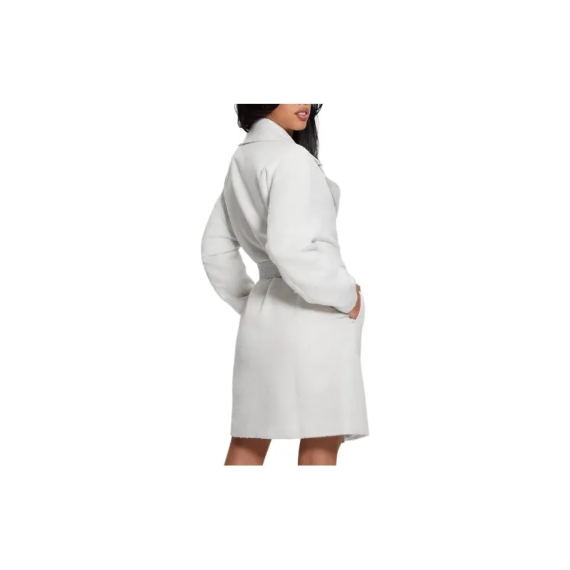 GUESS Coats Women's White-1